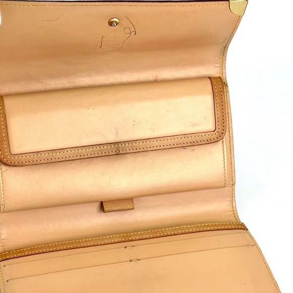 LOUIS VUITTON Black Murakami Trifold Full Length Wallet w/ LV Dust Bag & LV Box - Picture 13 of 16